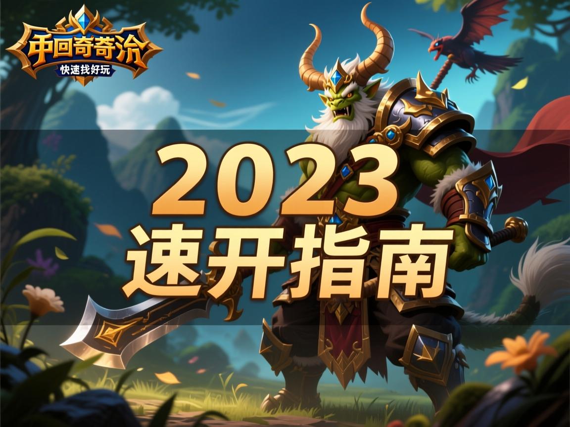 2023最新传奇私服f开服指南 - 快速找到稳定好玩的传奇私服