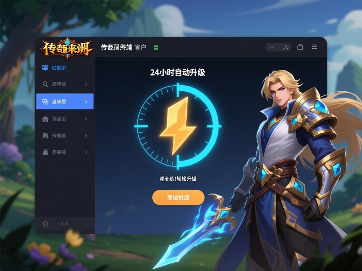 传奇私服离线挂机终极指南：24小时自动升级技巧大公开