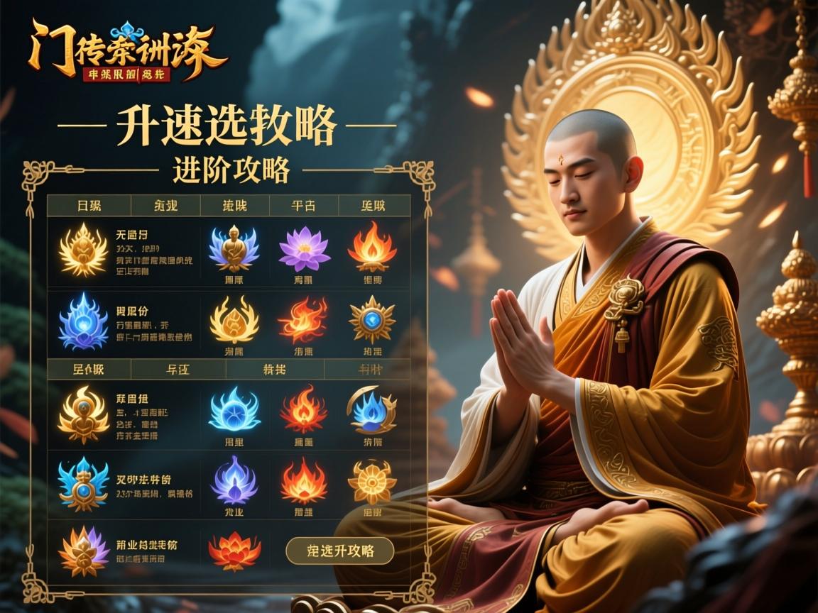 佛门传奇私服最新开服时间表、职业选择与进阶攻略 - 快速升级技巧全揭秘