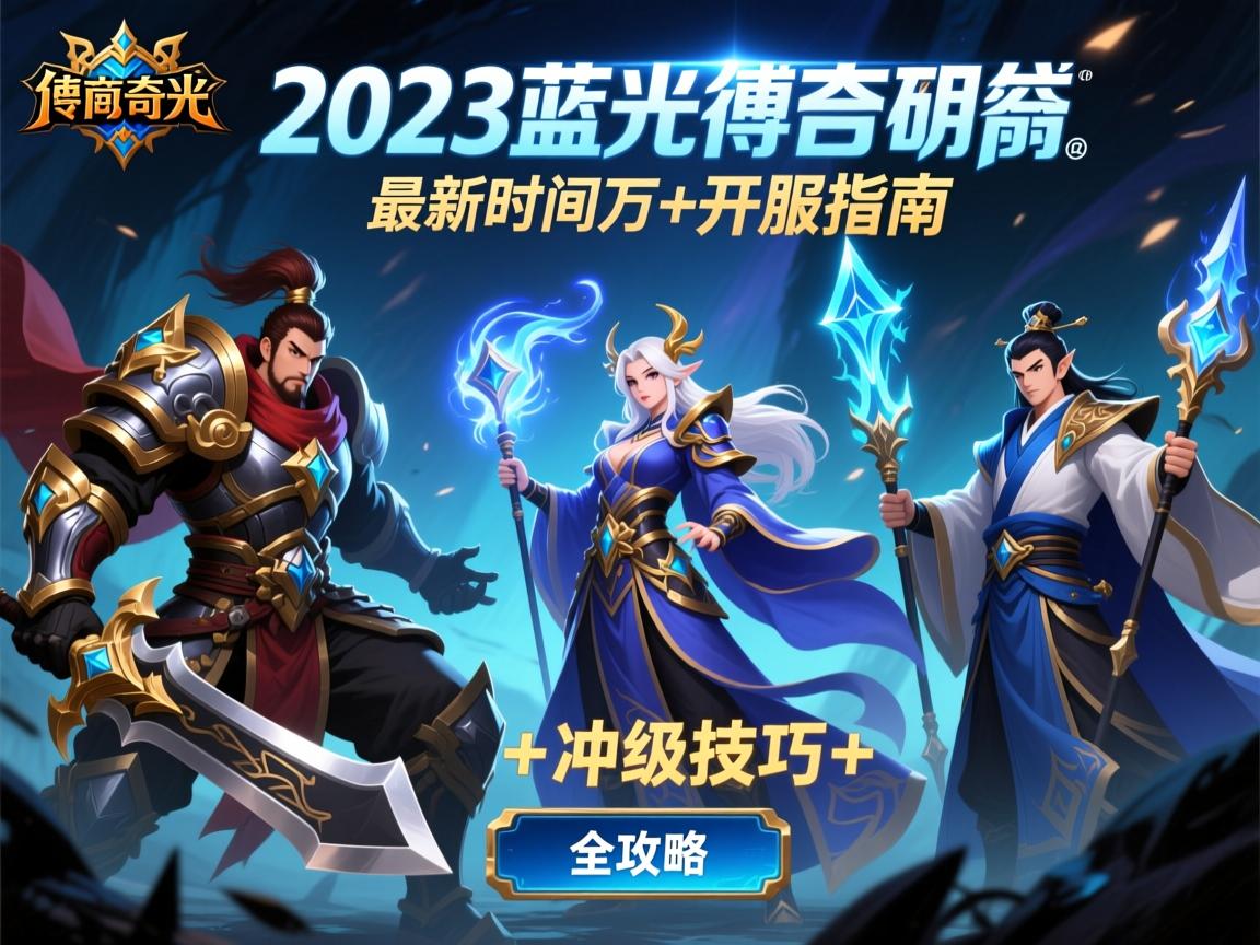 2023蓝光传奇私服开服指南：最新时间表+冲级技巧+职业选择全攻略