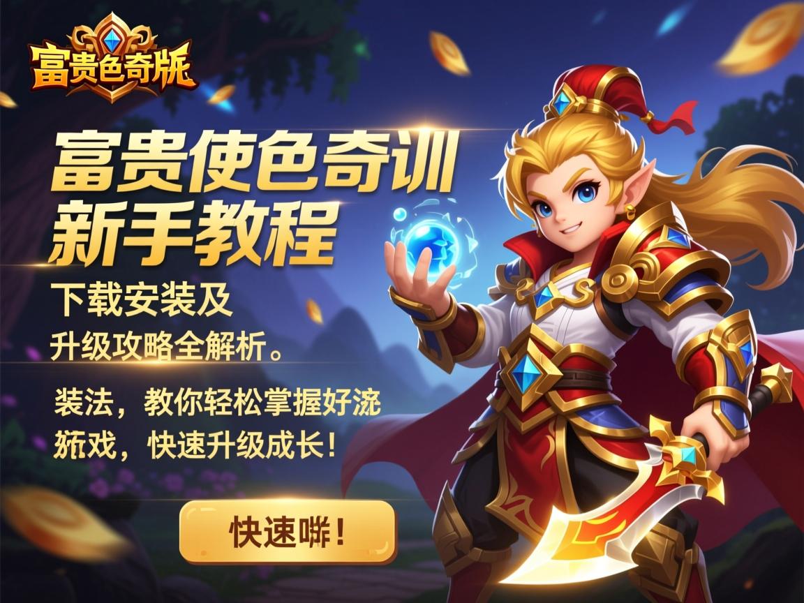 富贵传奇私服新手必看：特色玩法、下载安装及升级攻略全解析
