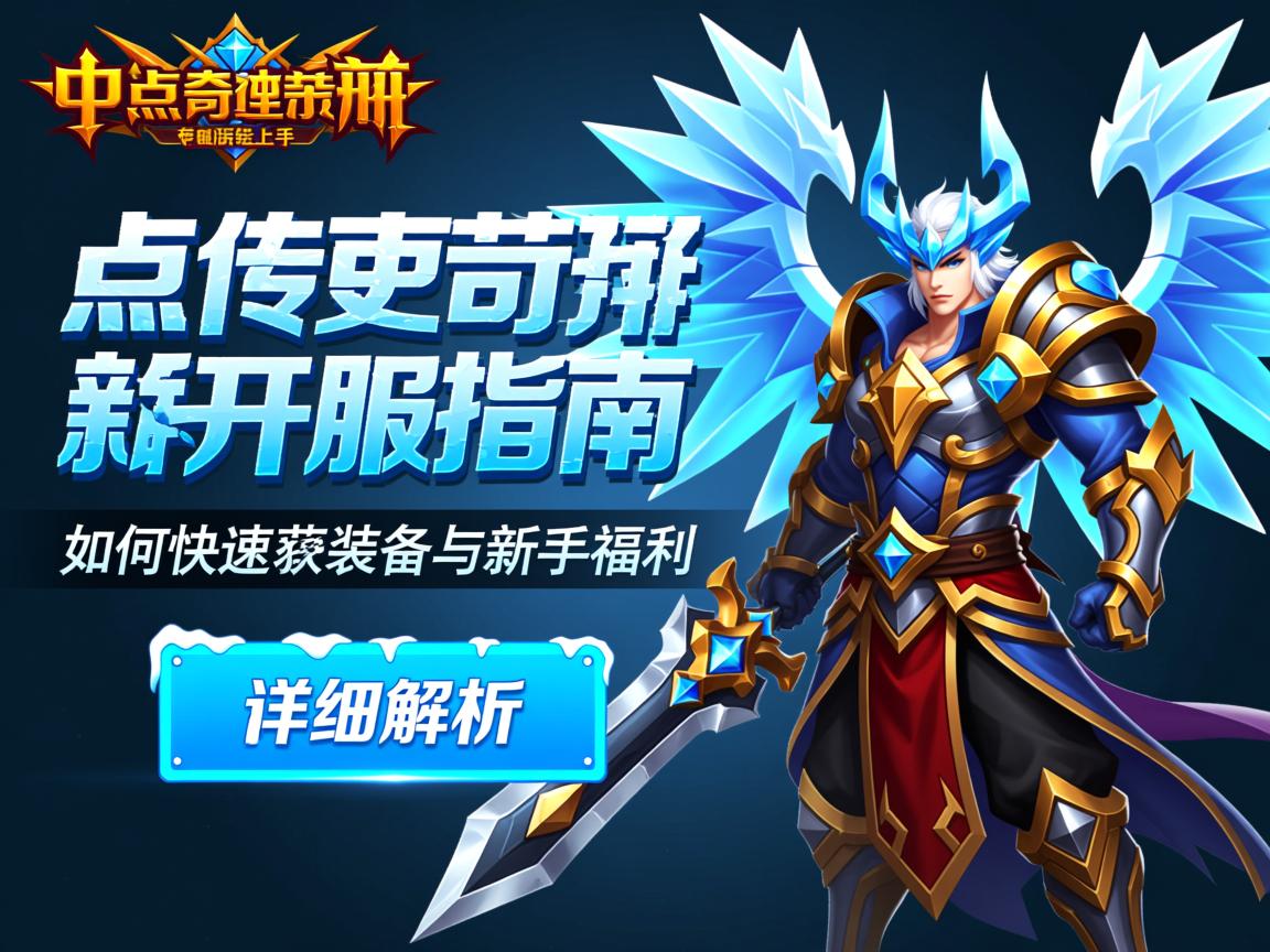 冰点传奇私服最新开服指南：快速获取装备与新手福利全解析