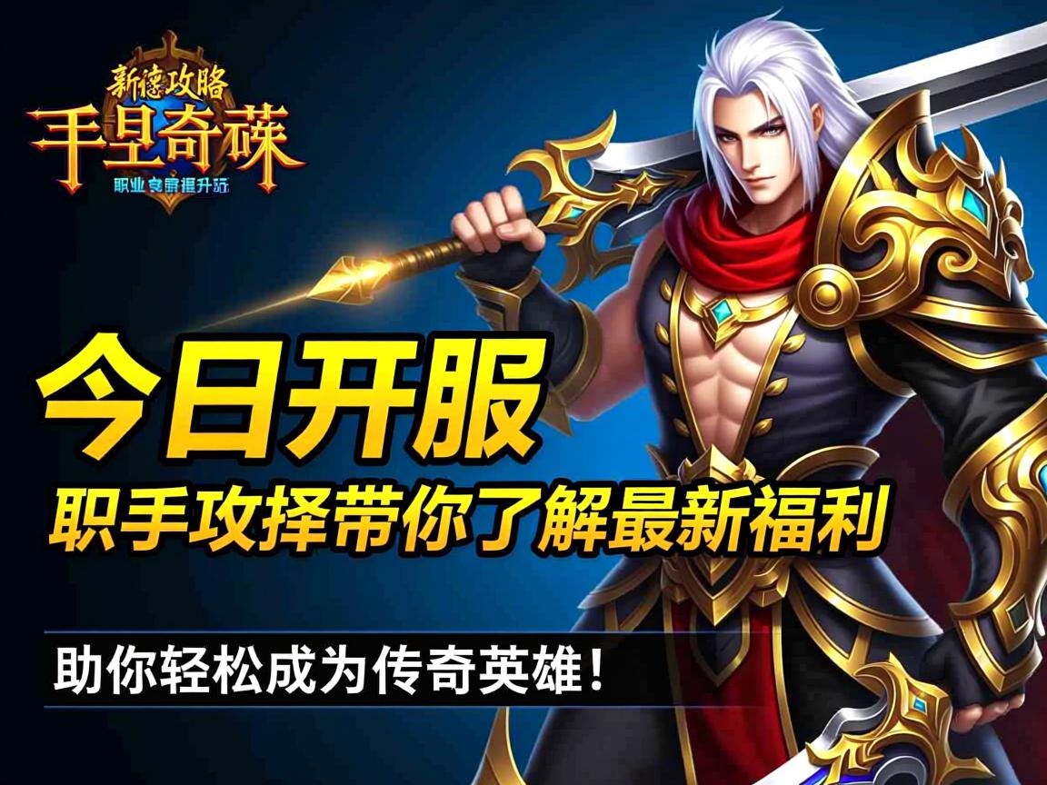 20017传奇私服开服时间及新手攻略：最新福利、职业选择与战力提升技巧