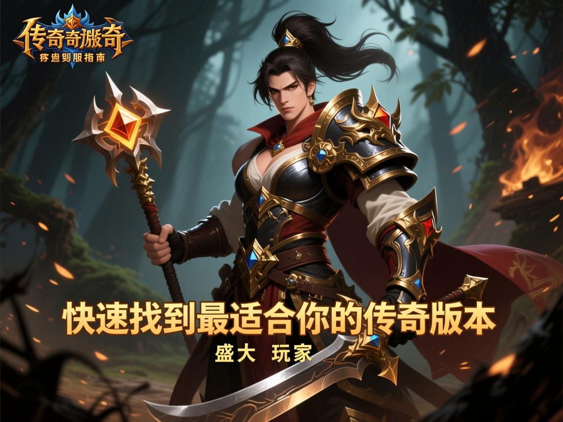 全民传奇私服最新开服指南：快速找到最适合你的传奇版本