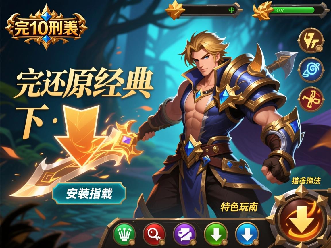 传奇1.10私服完整下载安装指南与特色玩法详解