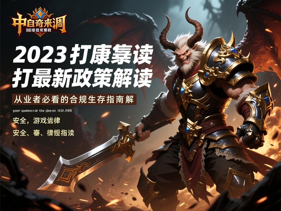 2023传奇私服严打最新政策解读：从业者必看的合规生存指南